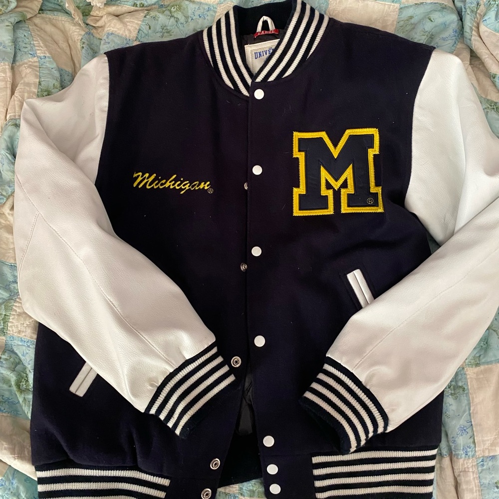 Vintage University of Michigan Varsity Jacket